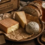 Fromage du nord pas de calais : Maroilles, Vieux-Lille et boulette d’Avesnes sur plateau de dégustation
