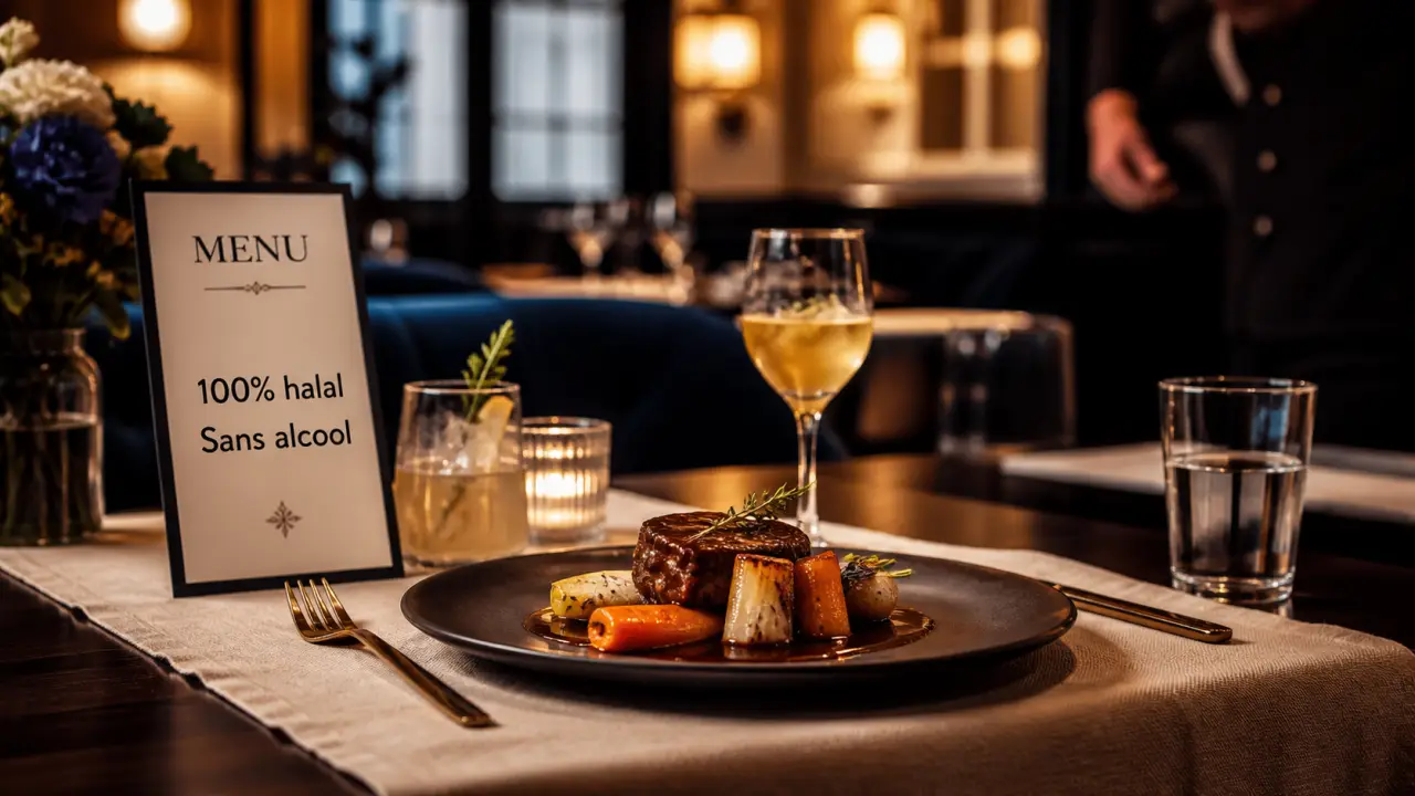 Le Beaulieu Lille : cuisine française halal et sans alcool