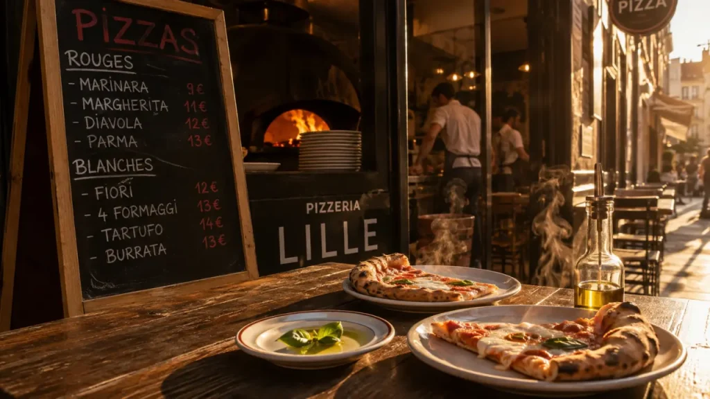 Chez Armand Lille, une pizzeria au feu de bois à 5 min de la Grand Place