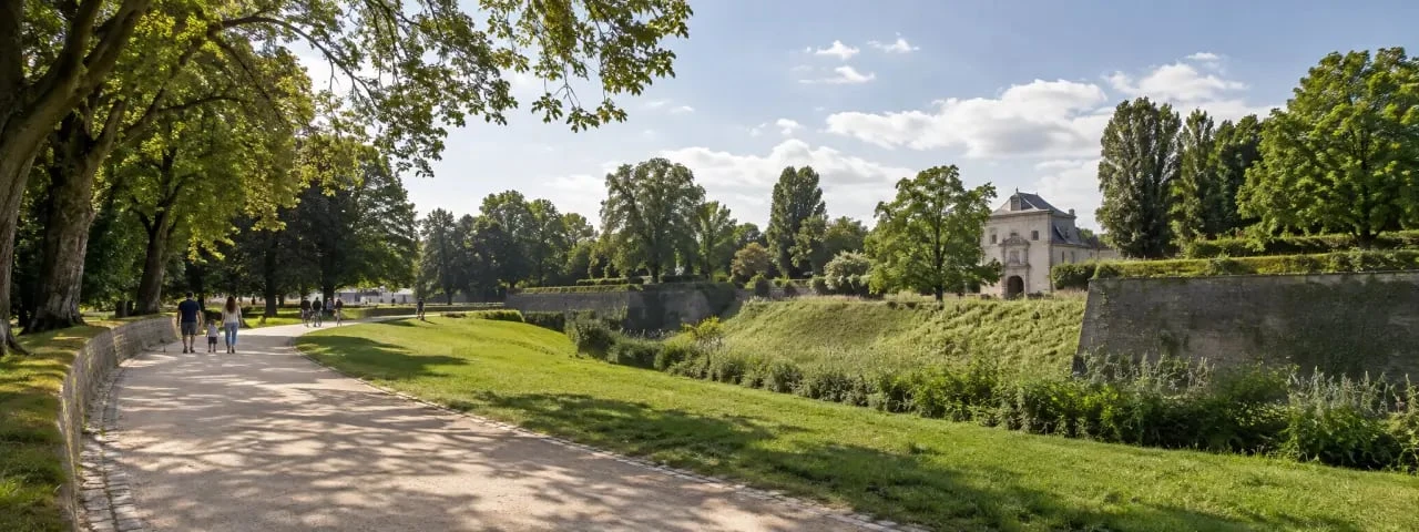 Citadelle de Lille lors d'un week-end à Lille