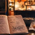 Mots en patois du nord : carnet ch’ti et friterie, photo en risographie