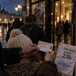 Nuit musée Lille : dernier accès 23h, file devant un musée