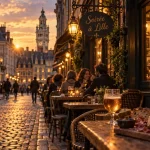 Ou sortir a lille : Vieux-Lille au golden hour