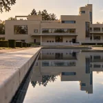 Maison architecte Lille à visiter : Villa Cavrois et piscine miroir