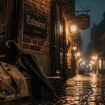 Visiter Lille en novembre : Vieux-Lille et estaminet en bruine