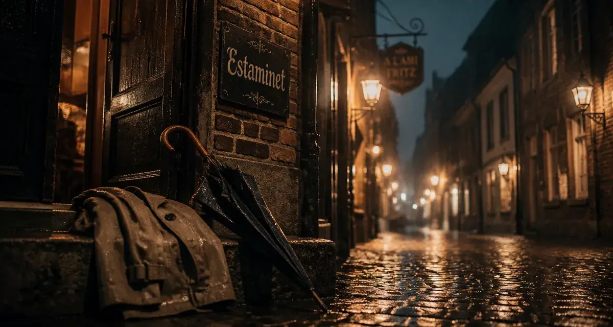 Visiter Lille en novembre : Vieux-Lille et estaminet en bruine