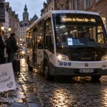 Navette vieux Lille à l’arrêt à la demande depuis Rihour