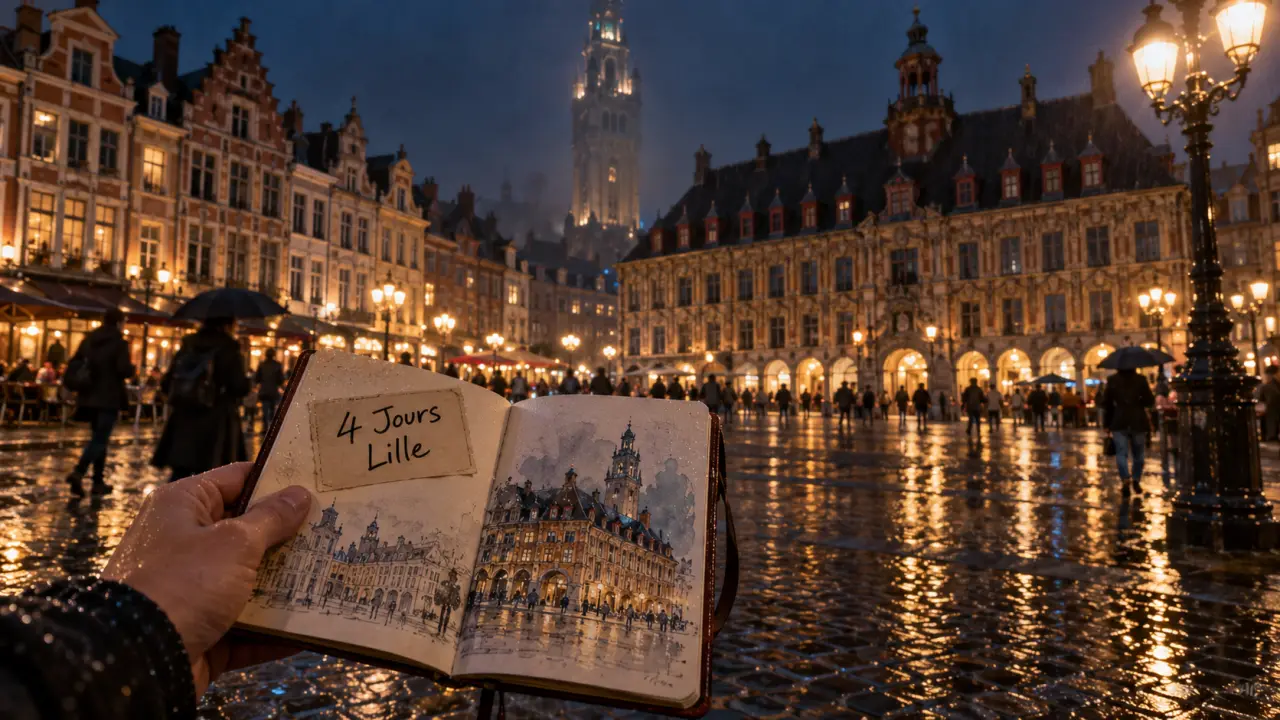 Visiter Lille en 4 jours : Grand-Place et beffroi à Lille
